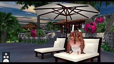 La follo en la isla grande