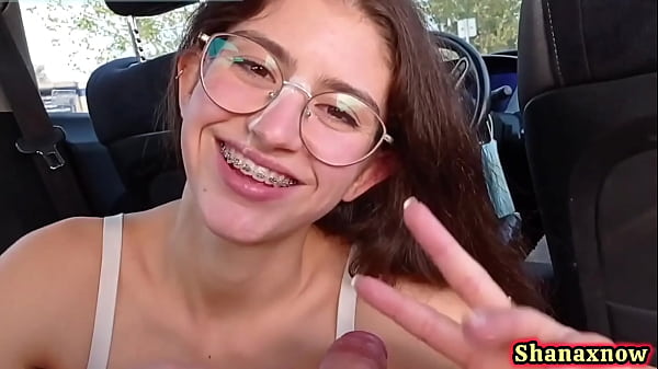 Alfxnow - CAR SEX AND BLOWJOB PERFECT FACIAL CUMSHOT