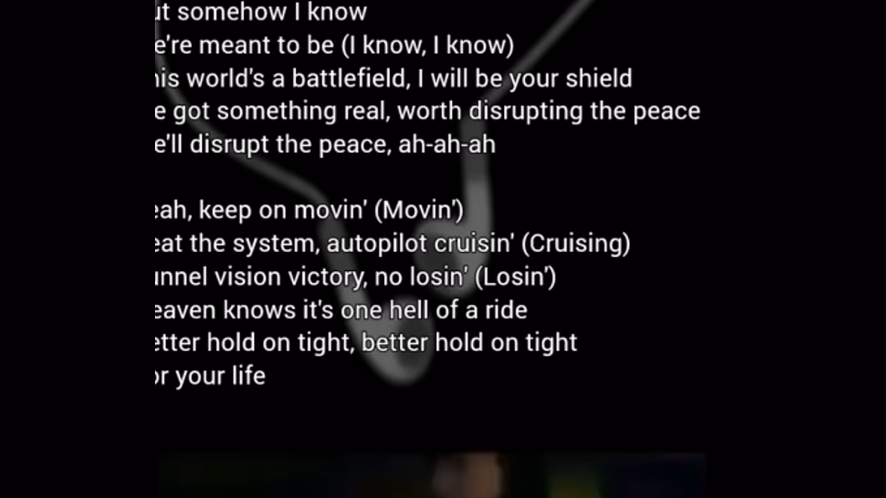 &aelig_spa Hold On Thigh Lyrics   M/V