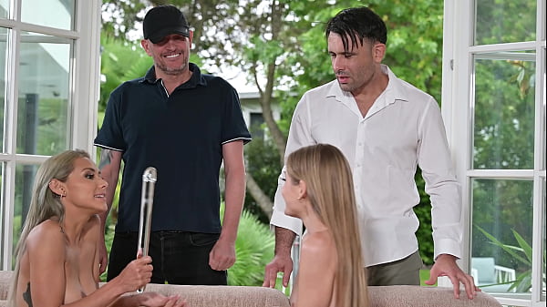Special Delivery Chapter 2: Bi Babes Veronica Leal And Tiffany Tatum Take A DP Pounding During DP Group Sex Session GP3363B