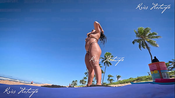 Who would be your reaction if you saw me like this on the beach looking cute in my micro bikini?