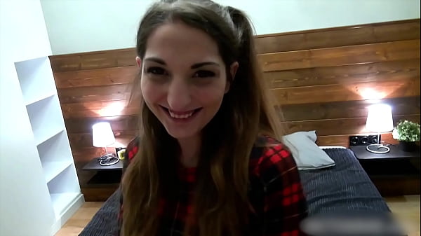 Jimena Lago fucks in her black stockings, shakes her perfect, round ass, and gets a creampie i...