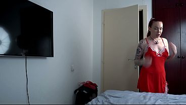 Hotel Room One Bed Step Mom Got Her Tight Hole Filled Deep