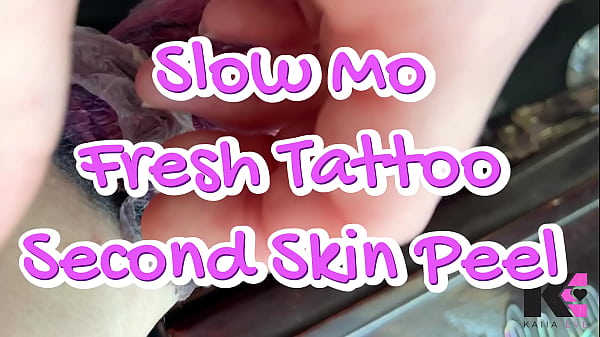Slow Mo Fresh Tattoo Second Skin Peel