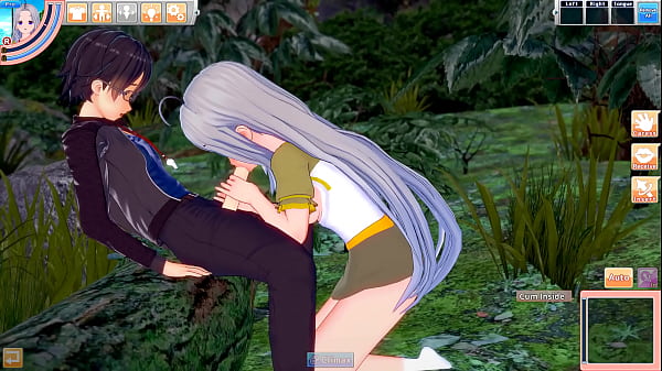 Ellie The Hentai Sorceress Casts A Spell On Guy's Cock