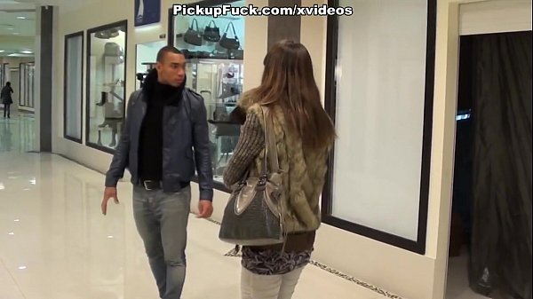 Pickup porn with model looking girl