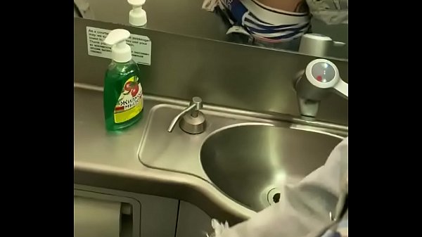 Download Video - Peed and jerked off in the plane toilet &excl; Sorry I didn't finish&comma; I think I was noticed Falcon Al