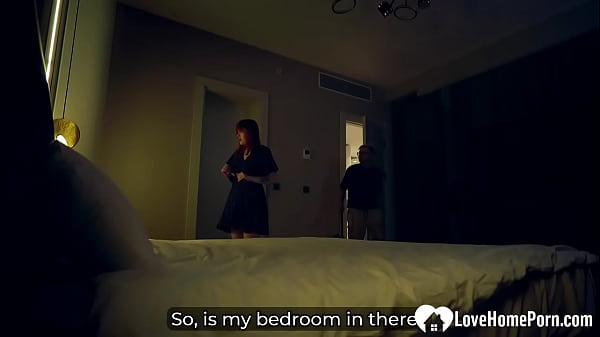 Redhead Stepmom Slips into My Bed and We Fuck All Night