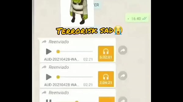 Gordo manteca-terro pig llora por su novia