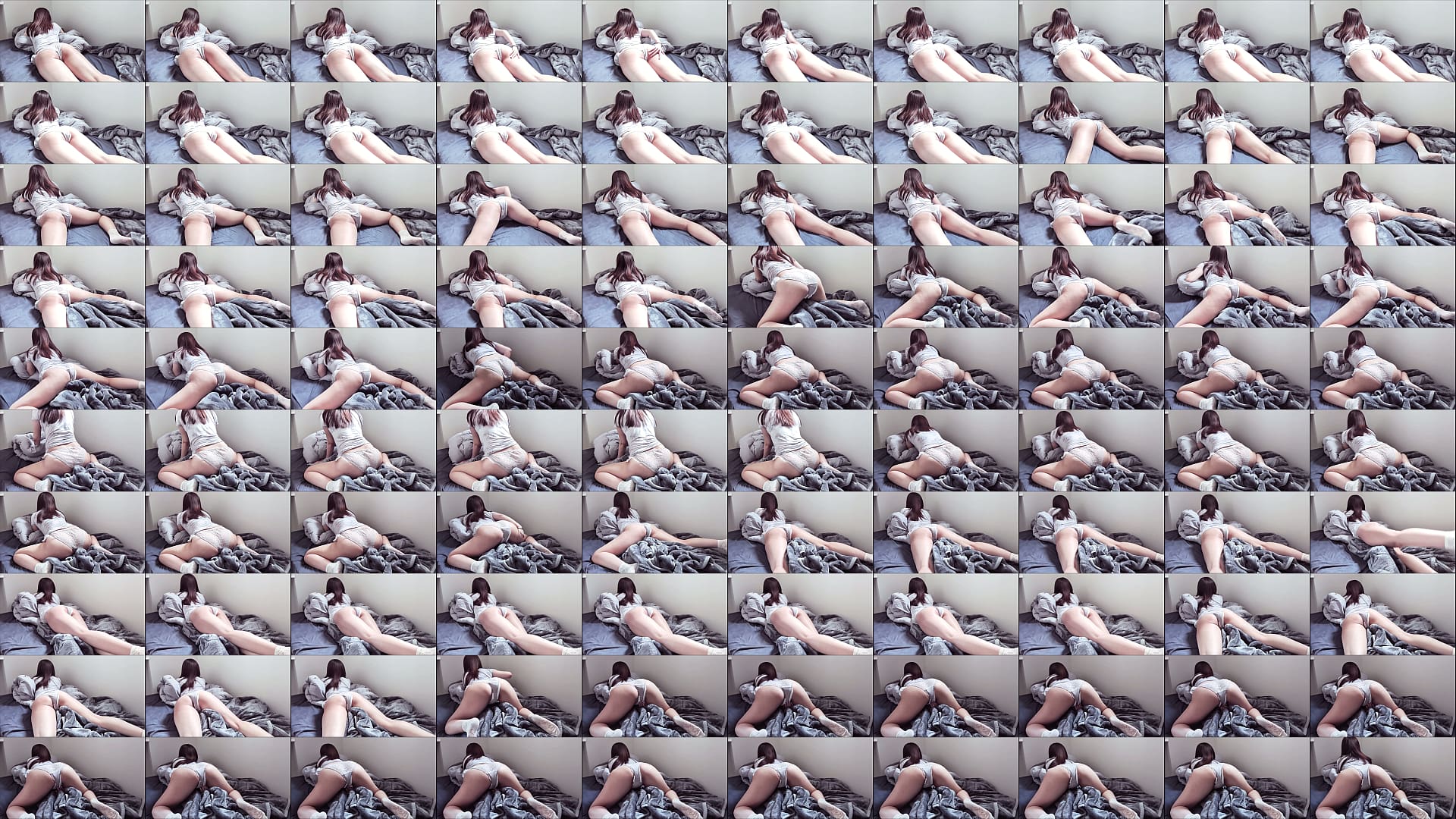 うつ伏せでまったりしてたら、ムラムラしてきておなにー始めちゃいました。。。 预览图