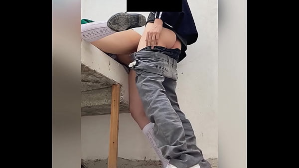 Anal Sex to Latina Student Girl in Public! Quickie Sex in the College!