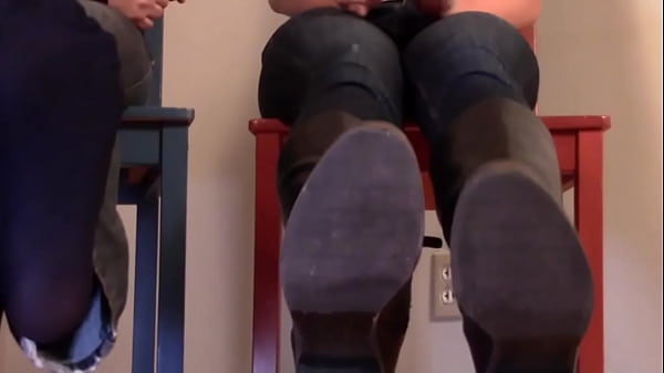 POV - Two Girls Dominate You With Their Feet and Socks
