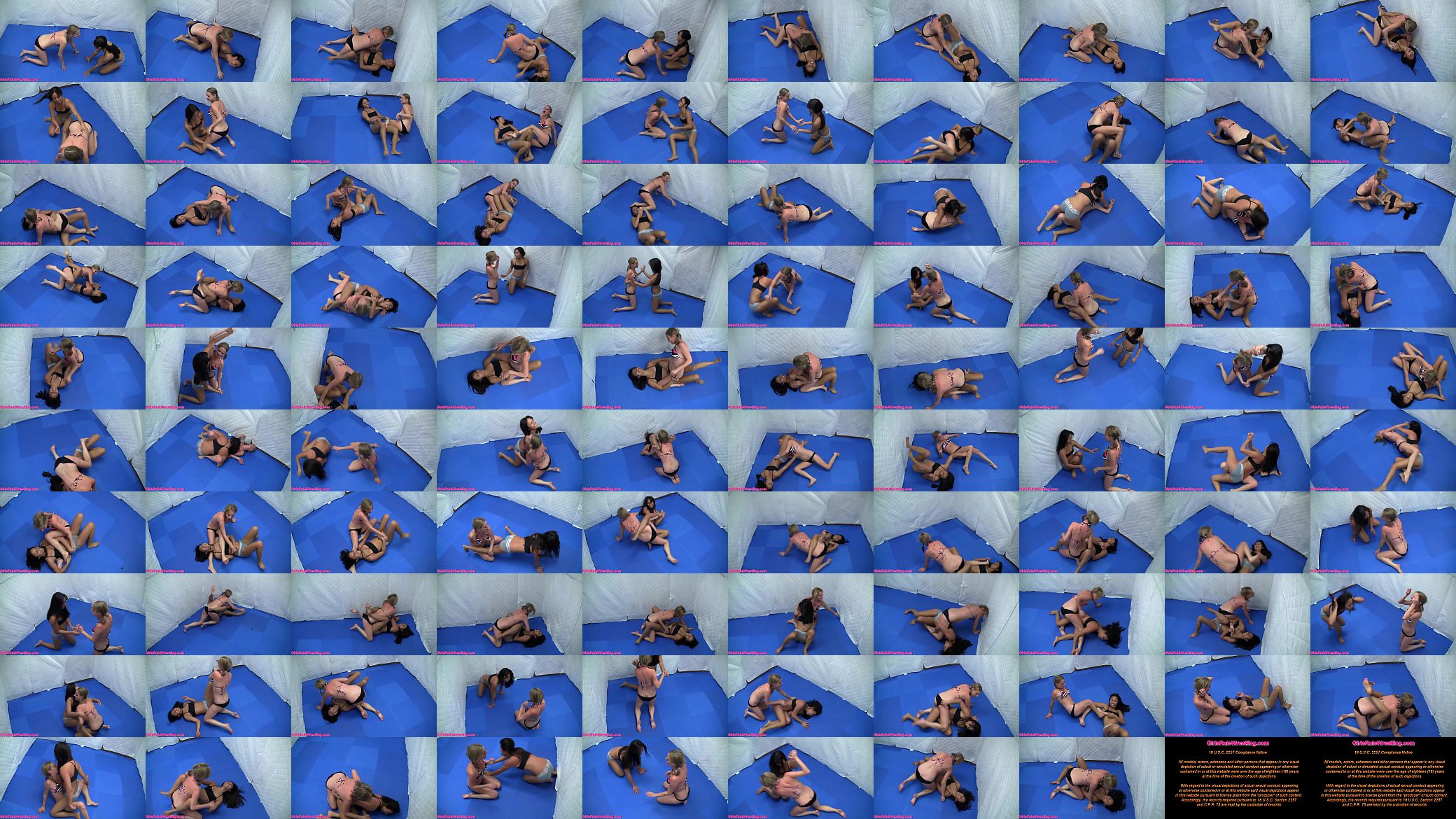 Roxie Rae vs. Elon- Bikini Girls Grappling 预览图