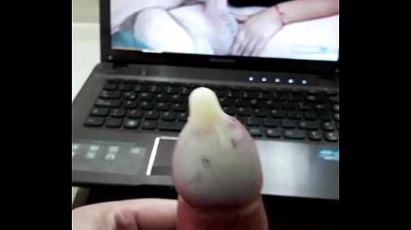 Download Video - Cum in condom