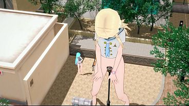 Massive Blonde Beauty Gets Watched and Squirts Hard - Hot Hentai Preview