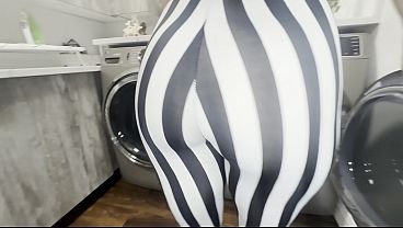 Hot Blonde Step Sister Stuck in Dryer - Taboo Roleplay Sextape Rescue Fuck