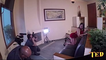 Bianca Naldy and caught by surprise behind the scenes of the recording - Nego Catra - Capoeira