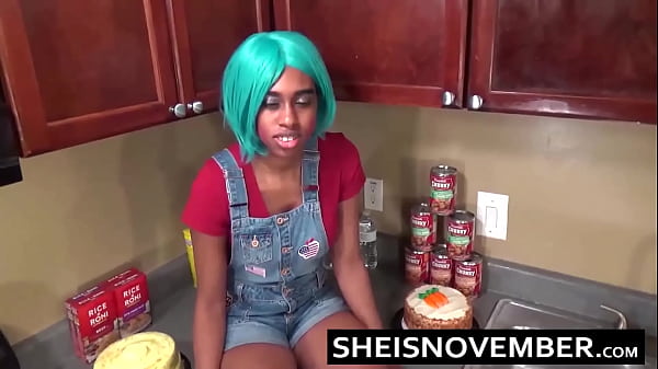HD Taboo Black Reality Pornstar Step Sister Sheisnovember, Standing While Rough Fuck Doggystyle By Black Step Brother, Big Cock Kneeling Closeup Blowjob, And Big Cock Cum Facial, After Hardcore Standing Sex In The Kitchen by Msnovember
