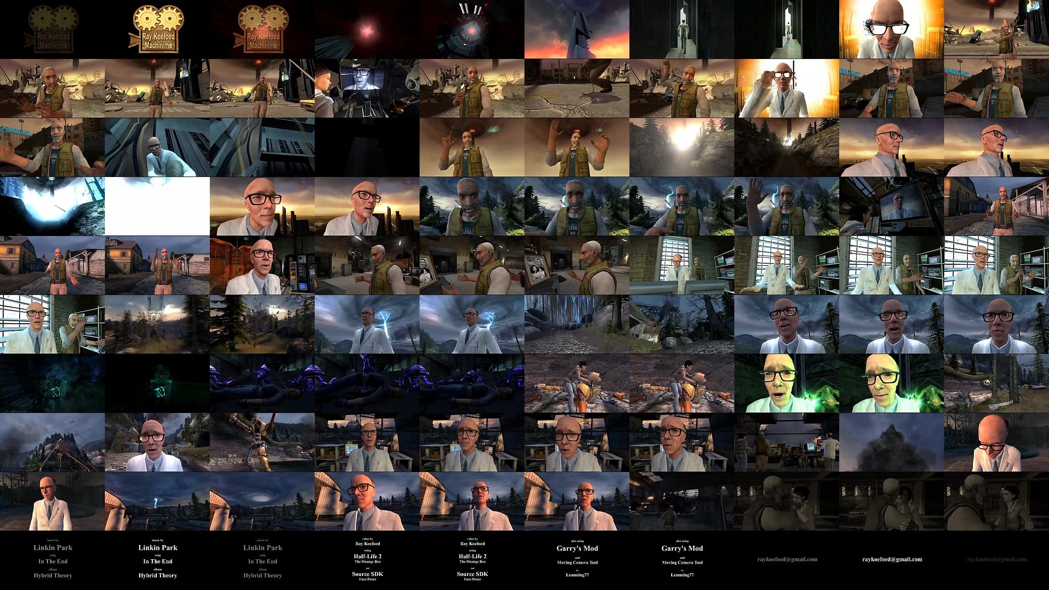 In The Virtual End (Linkin Park HL2 music video) 预览图