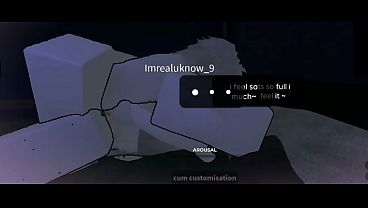 Roblox - Her womb couldnt take it all! Snowbunny gets thoroughly bred and overfilled!