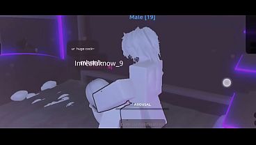 Roblox - Her womb couldnt take it all! Snowbunny gets thoroughly bred and overfilled!