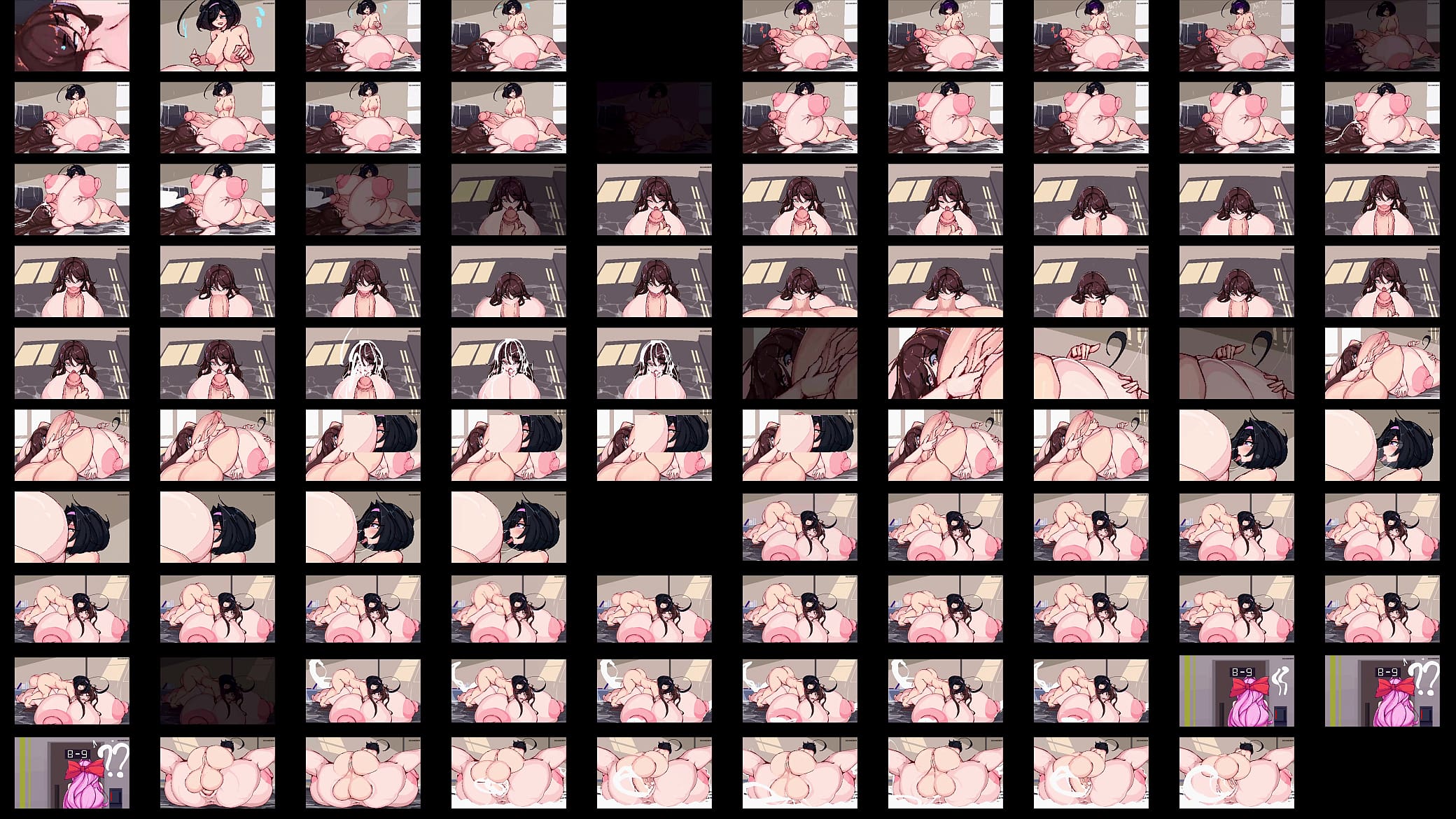 3D 2 chicks Futa POV 8bit Breast Expansion big tits sex orgasm wSound added 预览图