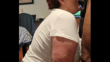 Mature toothless granny gives bbc amazing blowjob gumjob...