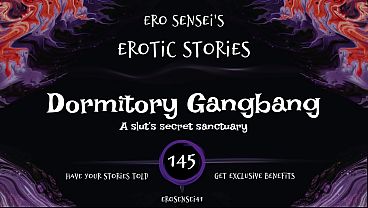 Erosensei41 - Dormitory Gangbang (Erotic Audio for Women) [ESES145]