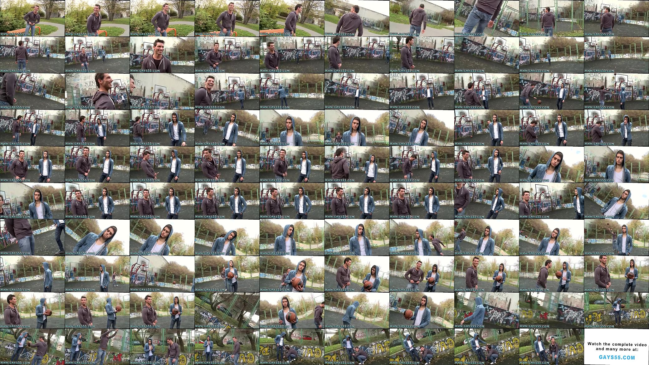 Guys naked outdoor gay Anal Sex After A Basketball Game! 预览图