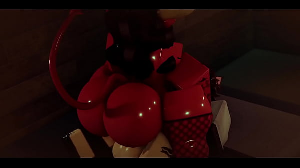 La vaca roja quería un poco de mi semen