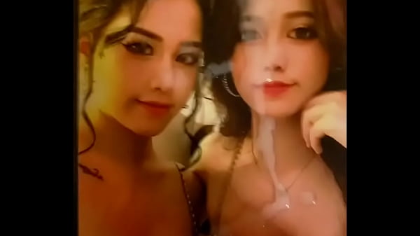 Tribute: Gorgeous Latinas Covered In Massive Load