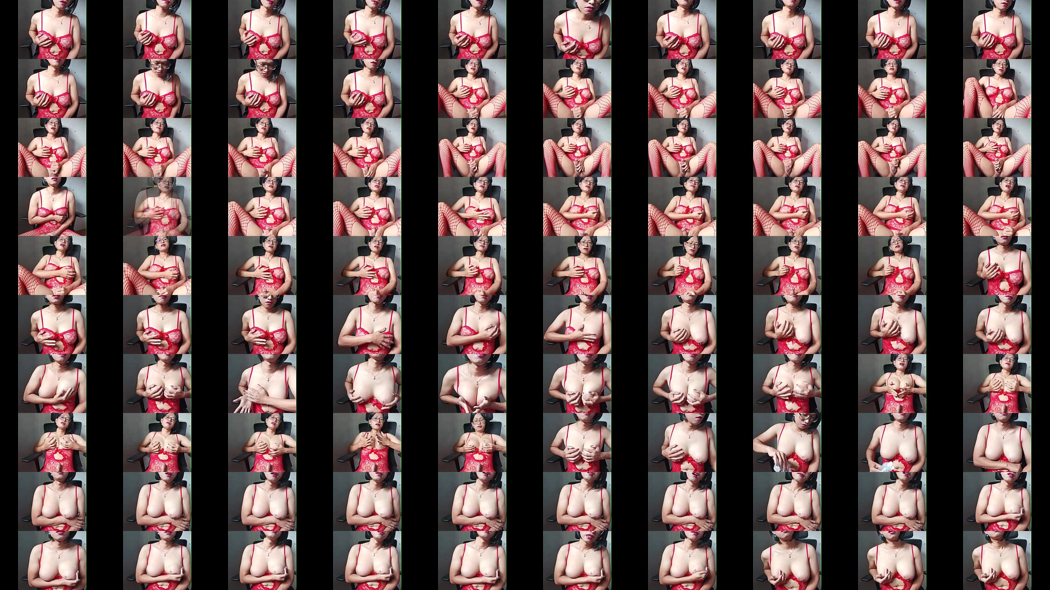 Hot Shemale Solo Masturbation 预览图
