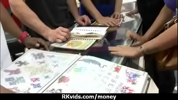 Stunning Euro Teen Gets Talked In To Giving A B...