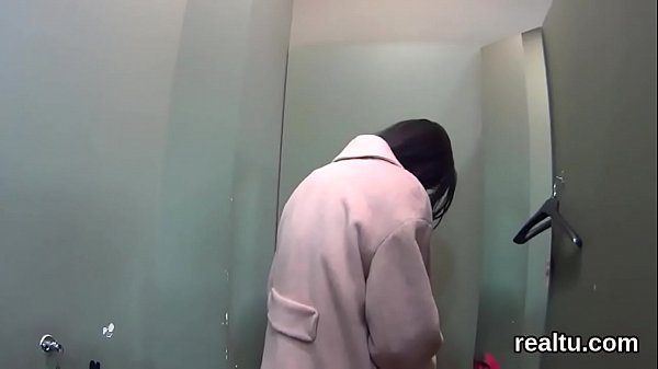 Enchanting czech chick gets tempted in the mall and nailed in pov