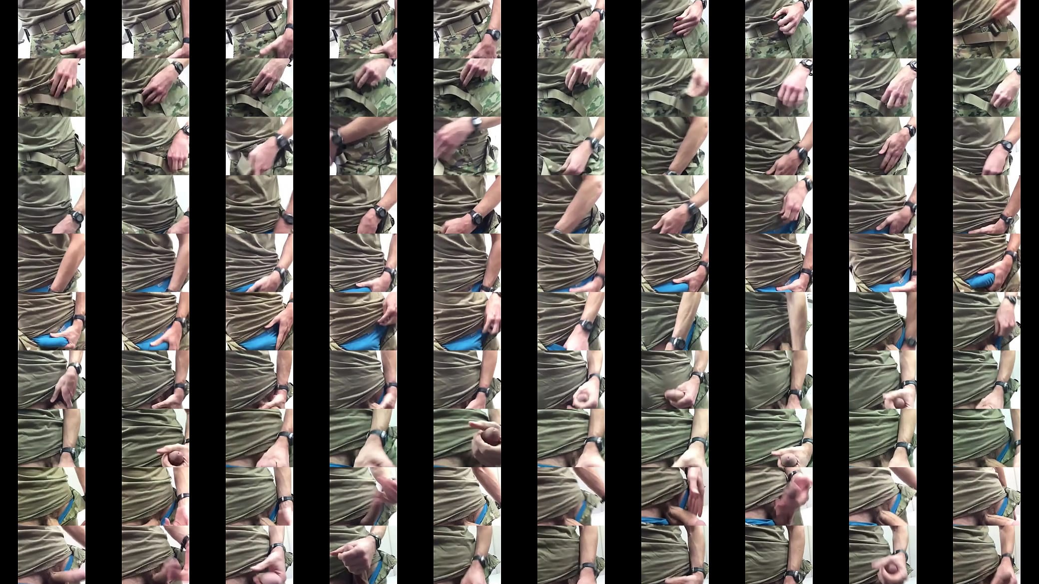 AMADOR MILITAR GOSTOSO BATENDO UMA SOZINHA NO DORMITORIO 预览图