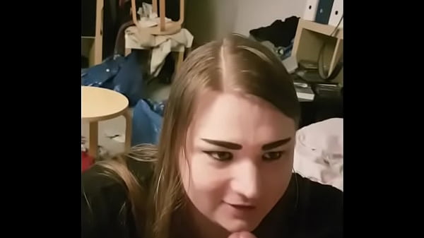 Download Video - NotagirlDK - Biggest dick I ever got to blow&comma; was a ton of fun even if I couldn't do much with it&excl; Crossdresser sucks huge white cock