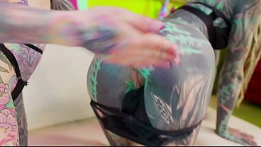 Extreme Anal Threesome - Massive Gapes, ATM, ATOGM and Facial