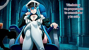 JOI ANAL for VERY submissive. Esdeath transforms you into a semen container.