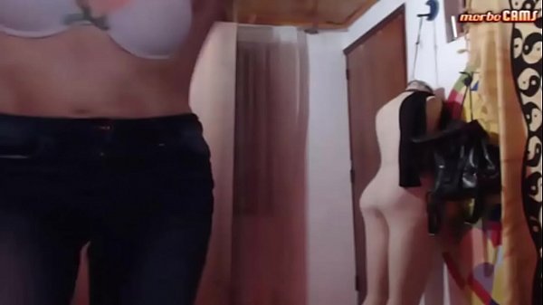 cute girl playing on cam
