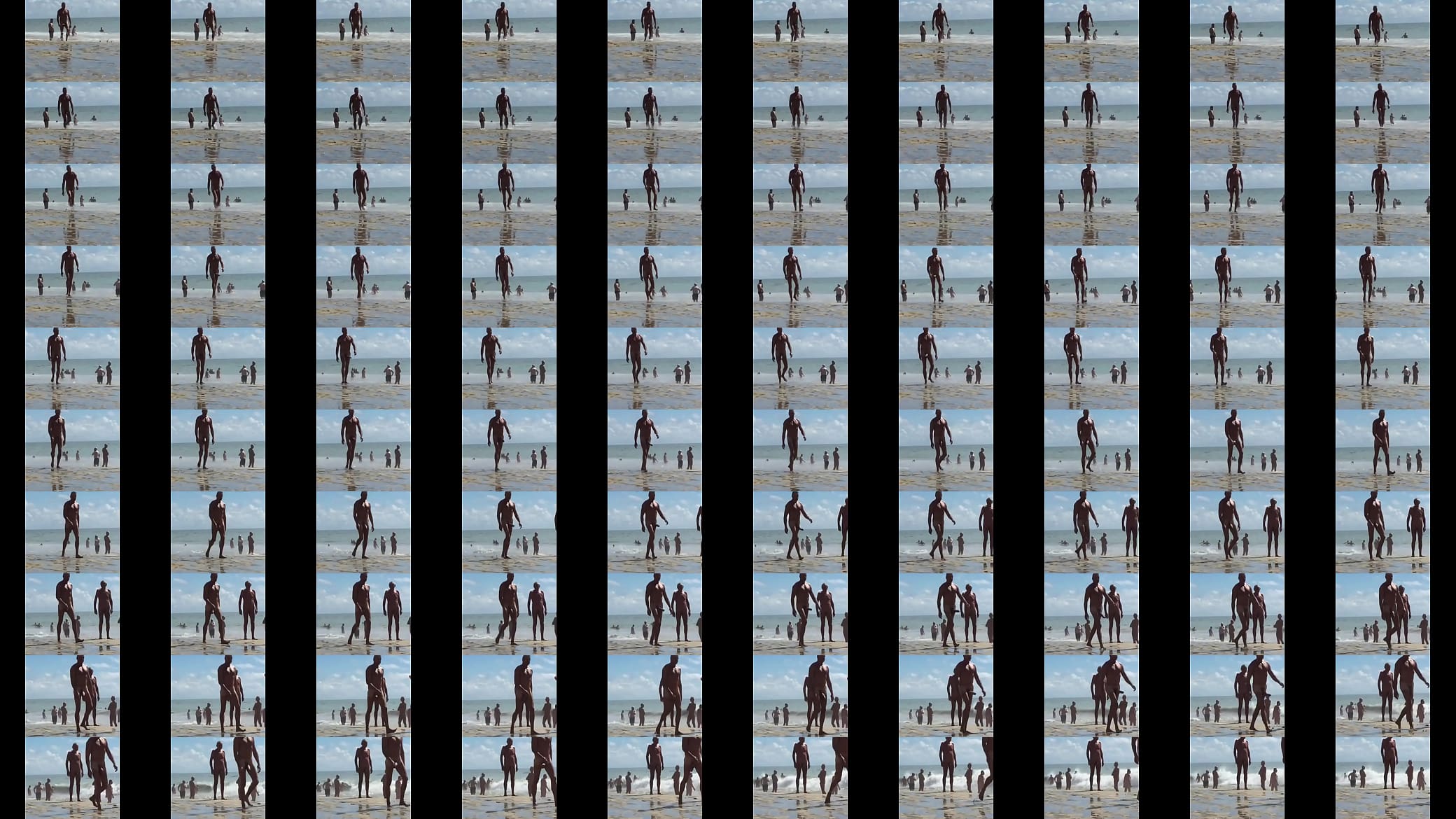 Coroa roludo na praia de nudismo 预览图