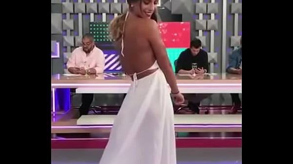 Cinthia Fernandez Hot Dress (Thong-Side Boob-Back)
