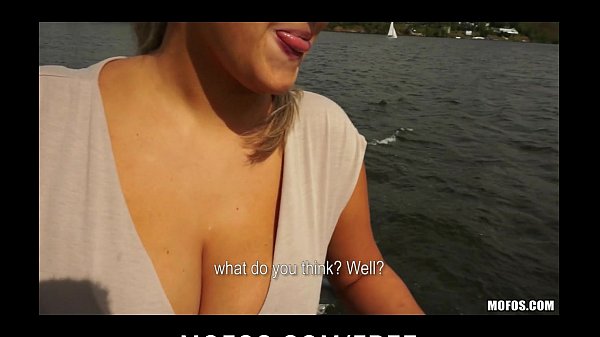 Slutty blonde Czech babe is paid cash from some crazy public sex
