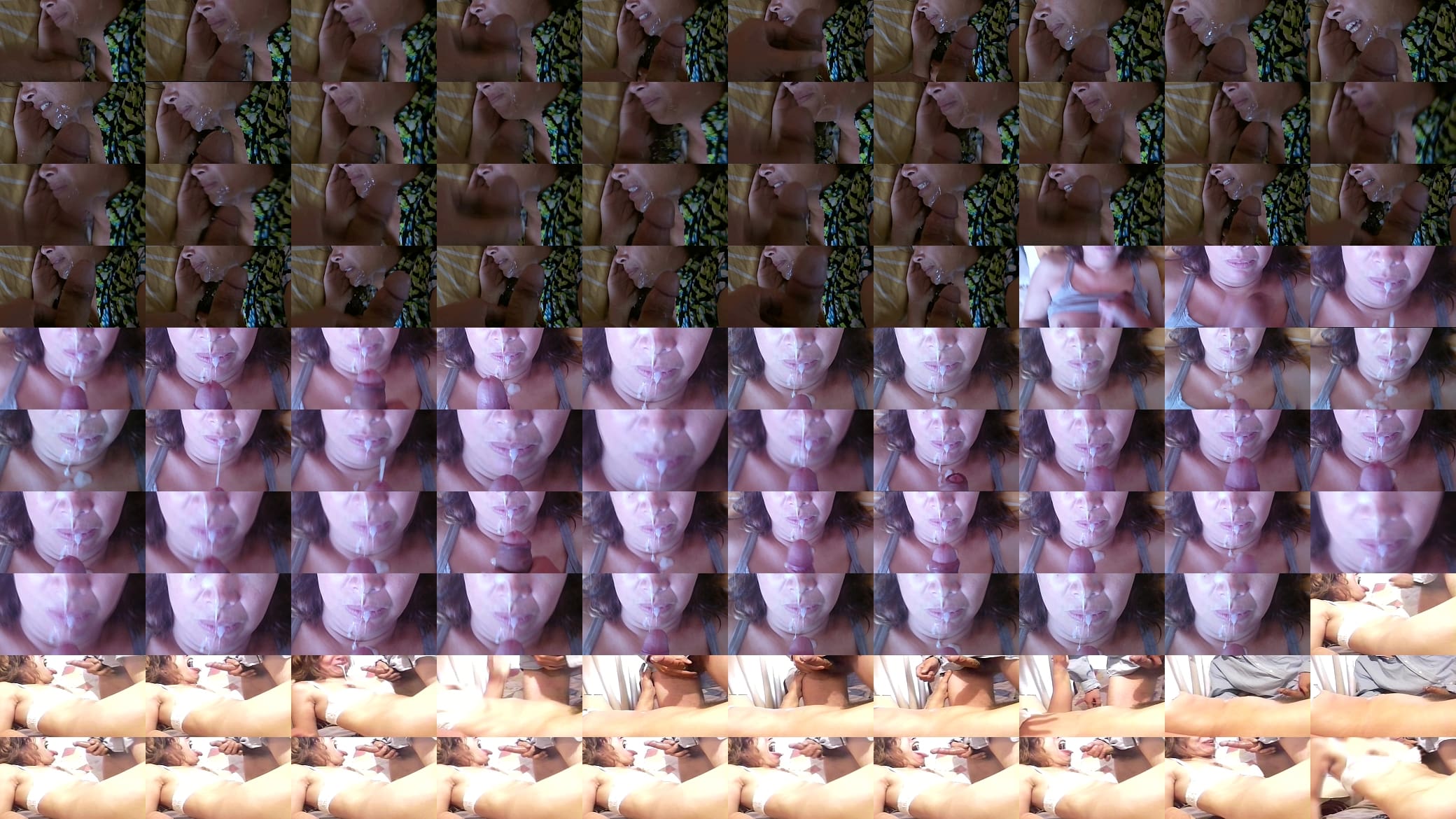 Stepmom receives big cumshots from well endowed son on her beautiful face and mouth 预览图