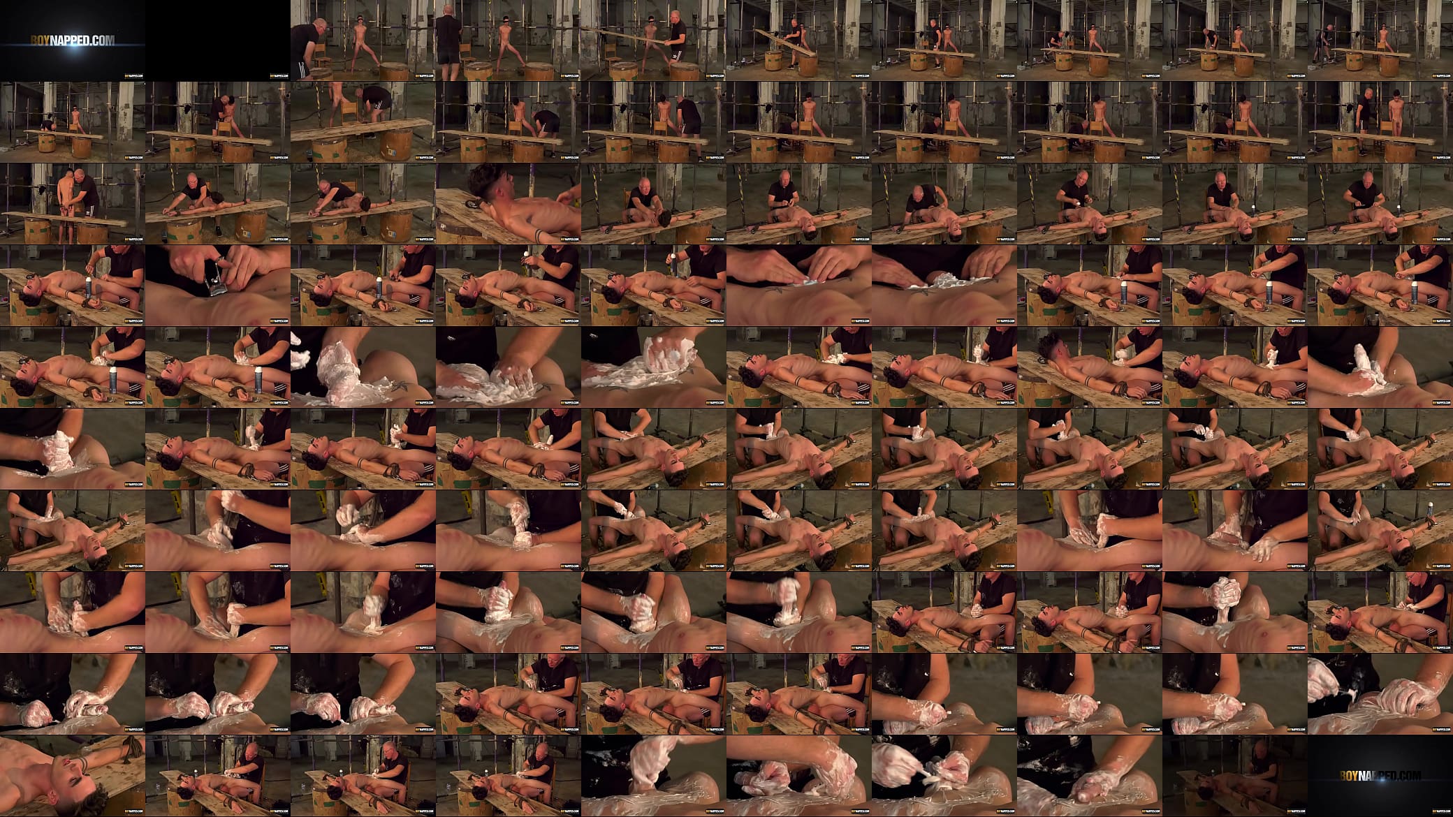 Bound twink Jesse Evans milked for cum by Sebastian Kane 预览图