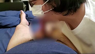 A married woman gets excited as she eagerly sucks on a penis.