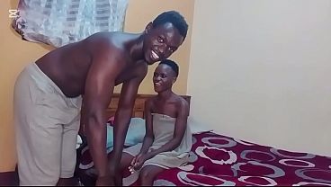 Innocent looking kenyan House help rides her bosses sons Bbc