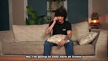 Stepson stops feeling sad thanks to his busty stepmom after she fucks him hard