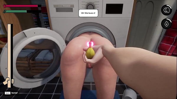 Complete Gameplay - Stepmom got stuck in the Washing Machine