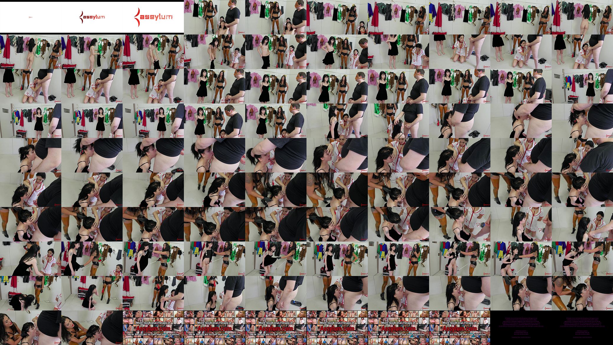 Goth Slut Charlotte Sartre Dominated And Shocked 预览图