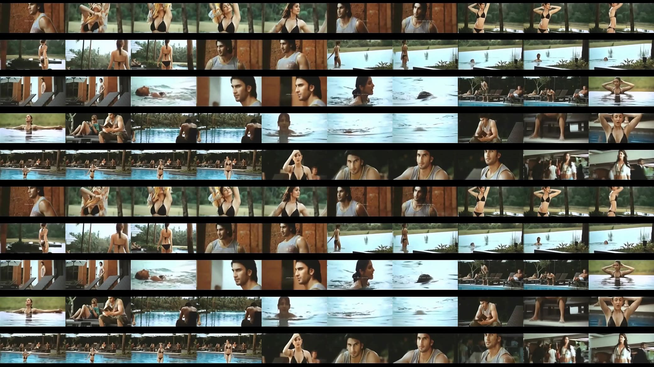 ANUSHKA SHARMA FULL BLACK BIKINI HOT in ladies vs ricky bahl - YouTube 预览图
